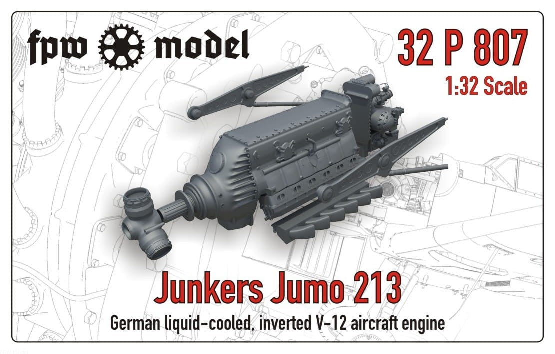 FPW Modèle 32P807 Junkers Jumo 213 1/32
