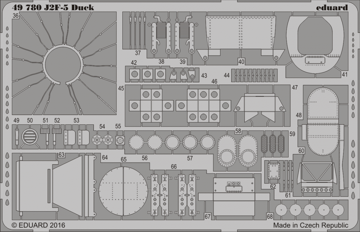 Eduard 49780 J2F-5 Duck 1/48 MERIT – image 2