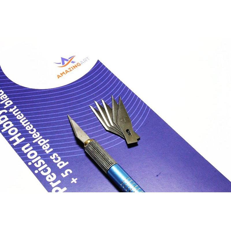 Amazing Art 18598 MODELING SCALPEL KNIFE + 5 BLADES – Bild 2