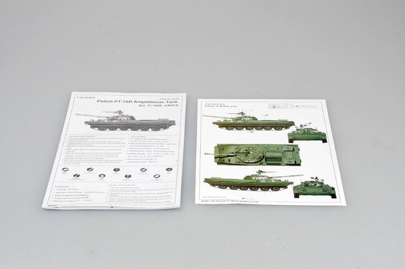 Trumpeter 00382 Polish PT-76B Amphibious Tank 1/35 – image 8