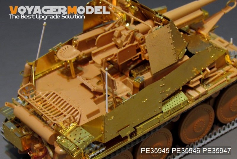 Voyager Model PE35945 WWII German Tank Destroyer Marder III (Sd.Kfz.139)Basic For TAMIYA 35248 1/35 – Bild 19