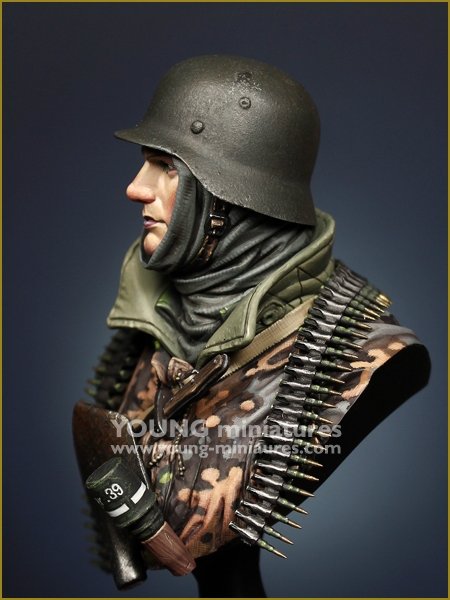 Young Miniatures YM1887 German Waffen SS Siege of Bastogne 1/10 – imagen 4