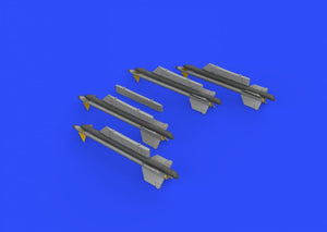 Eduard 672188 R-13M missiles w/ pylons for MiG-21 1/72 – obrázek 3