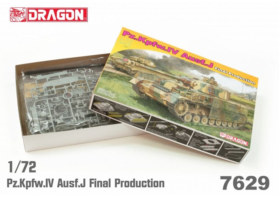 Dragon 7629 Pz.Kpfw.IV Ausf.J Final Production 1/72 – image 8