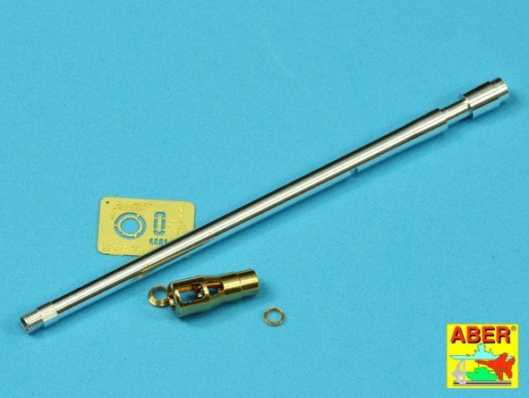Aber 35L-202 Soviet 76.2mm ZiS-3 barrel for SELF-PROPELLED GUN SU-76M (1/35)