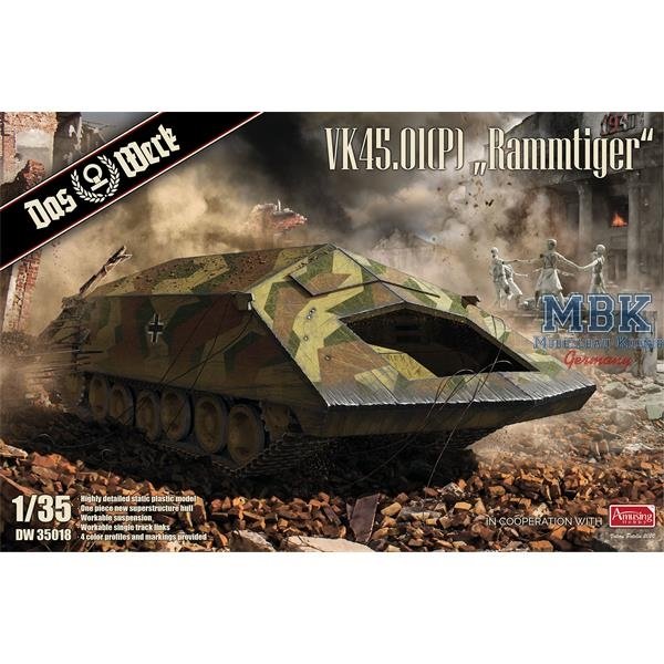 Das Werk DW35018 VK45.01(P) "Rammtiger" 1/35