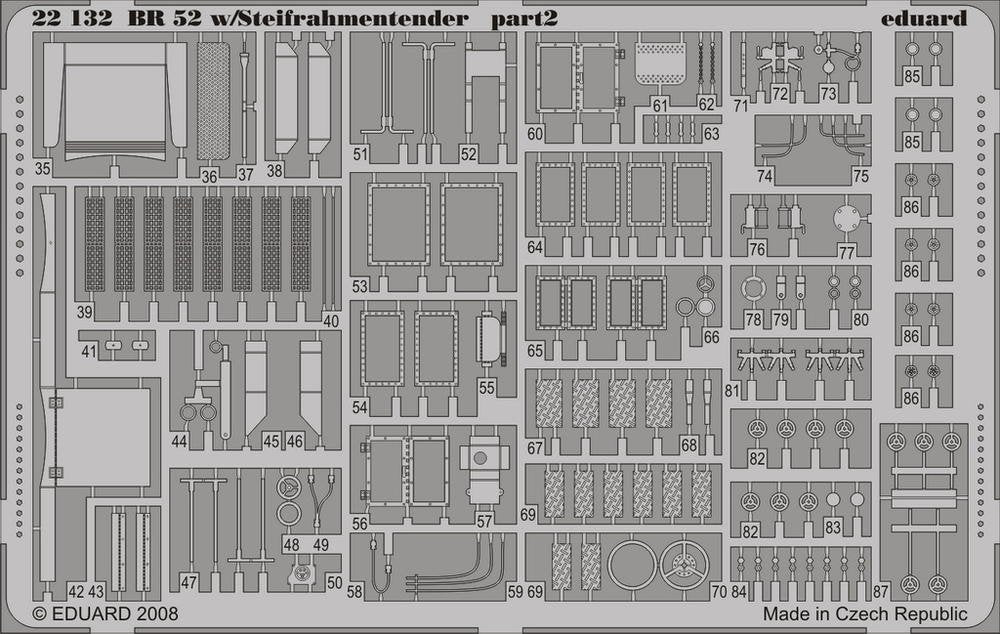 Eduard BIG2201 BR 52 1/72 HOBBY BOSS – imagen 5