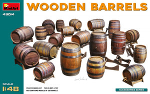 MiniArt 49014 BARILS EN BOIS 1/48