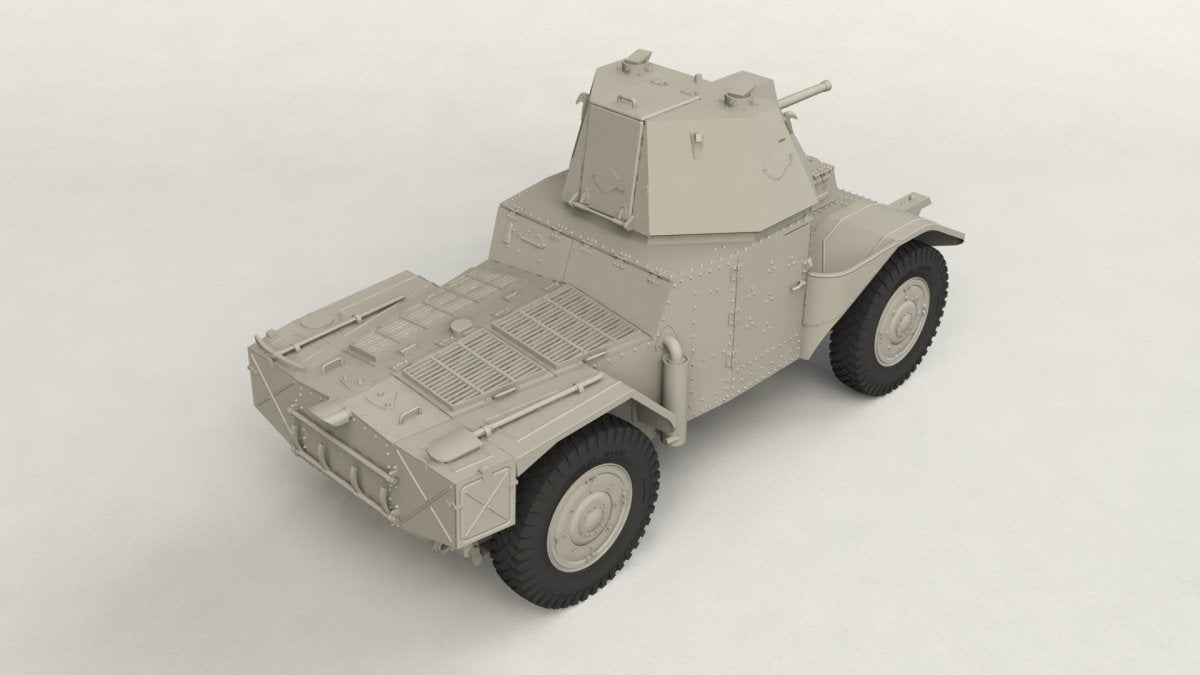 ICM 35377 Panzerspahwagen P 204 (f) with CDM turret, WWII German Armored Vehicle 1/35 – image 4