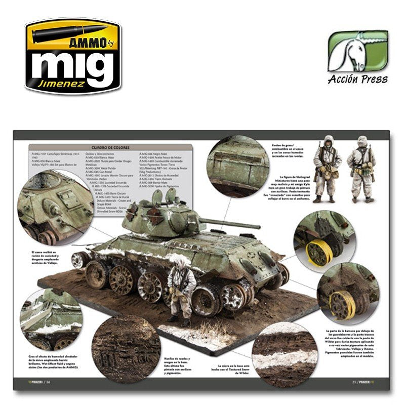 Ammo of Mig Jimenez 51 PANZER ACES 51 - SPECIAL WINTER CAMOUFLAGES (ENGLISH) – image 3