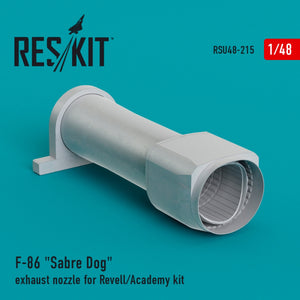 RESKIT RSU48-0215 ​​F-86 SABER DOG EXHAUST NOZZLE FOR REVELL/ACADEMY KIT 1/48