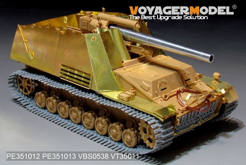 Voyager Model PE351013 WWII German Sd.Kfz.165 Hummel Amour Plate/FendersFor TAMIYA 35367 1/35 – Bild 2