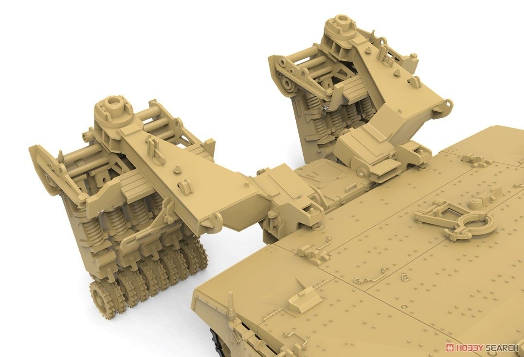 Meng Model TS-049 Israel Main Battle Tank Merkava Mk.4/4LIC w/Nochri-Kal Mine Roller System 1/35 – image 3