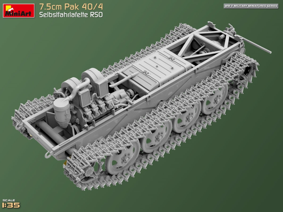 MiniArt 35483 7.5cm Pak 40/4. Selbstfahrlafette RSO 1/35 – image 11