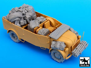 Black Dog T35042 German Steyr 1500Abig accessories set 1/35 – obrázek 3