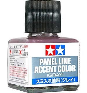 Tamiya 87133 Panel Line Accent Color 40ml. (Gray)