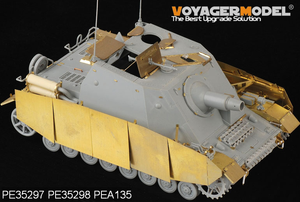 Voyager Model PEA135 WWII German Sturmpanzer IV Brummbar Mid Version Side Skirts (For DRAGON 6460) 1/35 – Bild 2
