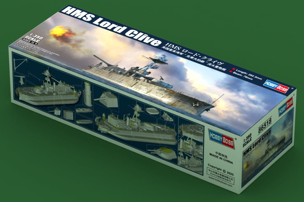 Hobby Boss 86518 HMS Lord Clive 1/350 – image 2