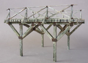 RT-Diorama 35546 Wooden bridge 1/35 – Bild 8