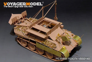 Voyager Model PE35969 WWII German Bergepanther Ausf.A (Early type,Panther A tool holders) Basic For MENG SS-015 1/35 – obrázek 5