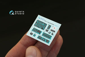 Quinta Studio QD48005 La-5 3D-Printed &amp;amp; colored Interior on decal paper (for Zvezda kit) 1/48 – Bild 8