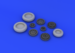 Eduard 632045 F-104 undercarriage wheels early 1/32 ITALERI – immagine 5