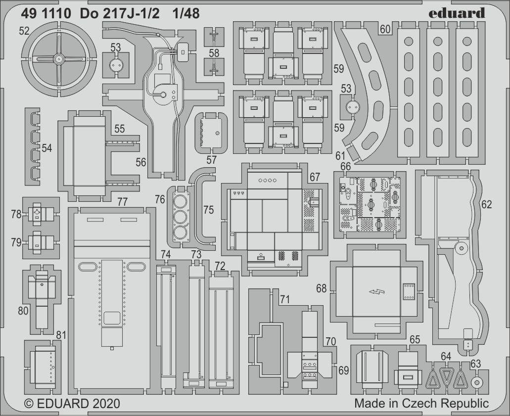 Eduard BIG49266 For 217J-1/2 1/48 ICM – image 7