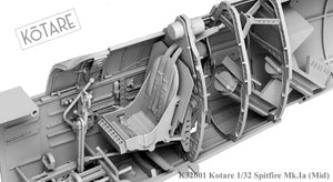 Kotare K32001 Spitfire Mk.Ia Mid. 1/32 – immagine 6
