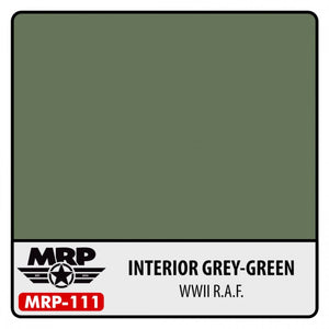 MR. Paint MRP-111 INTERIOR GRAY GREEN WWII RAF 30ml