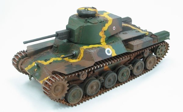 Fine Molds FM26 IJA Main Battle Tank Type 97 improved &amp;quot;Shinhoto Chi-Ha&amp;quot; 1/35 – obrázek 2
