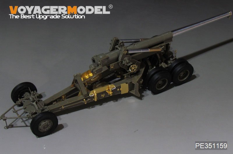 Voyager Model PE351159 WWII M1A1 155mm Cannon Long Tom Basic(For AFV 35295) 1/35 – obrázek 2