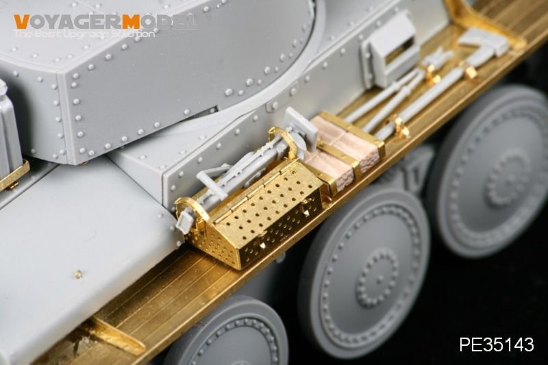 Voyager Model PE35143 WWII Pzkpfw 38t AusfG (For DRAGON 6290) 1/35 – obrázek 6