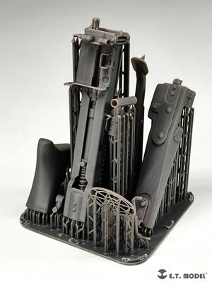 ET Model P06-001 WWII German Mg42 Machine Gun &amp;amp; Ammo Box (3D Printed) 1/6 – image 9