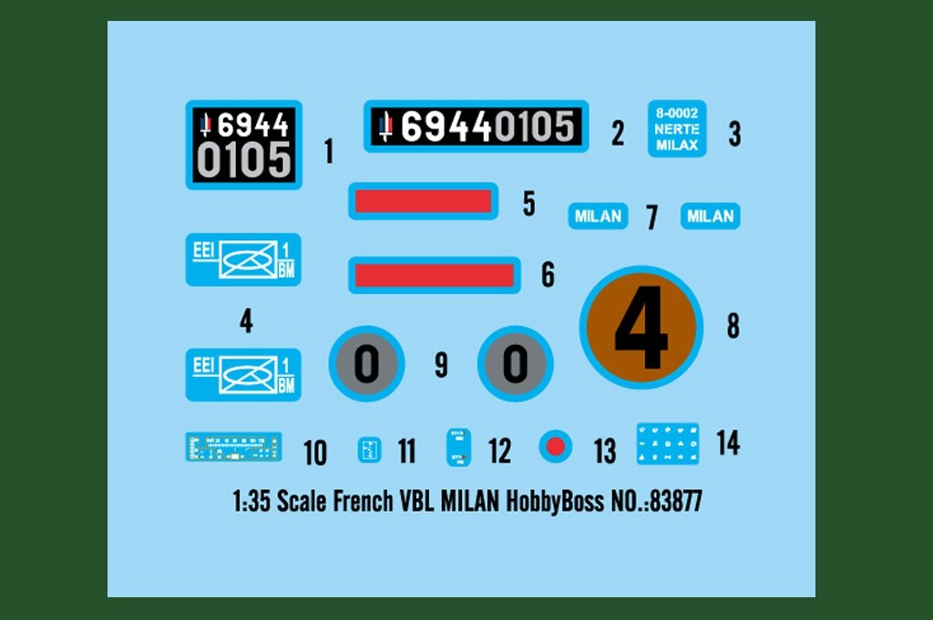 Hobby Boss 83877 French VBL MILAN 1/35 – image 3