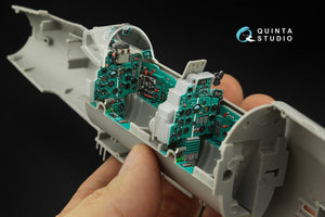 Quinta Studio QDS-32121 MiG-21UM 3D-Printed &amp;amp; coloured Interior on decal paper (Trumpeter) (Small version) 1/32 – zdjęcie 2