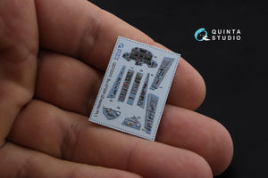 Quinta Studio QD72011 Su-27SM 3D-Printed &amp;amp; colored Interior on decal paper (for Zvezda kit) 1/72 – image 5
