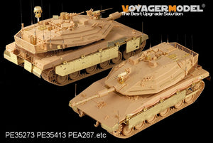 Voyager Model PE35414 Modern Merkava Mk.IV LIC MBT side skirt For ACADEMY 13227 1/35 – obrázek 5