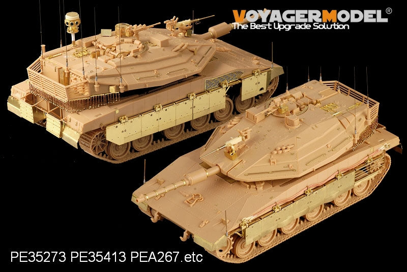 Voyager Model PE35414 Modern Merkava Mk.IV LIC MBT side skirt For ACADEMY 13227 1/35 – obrázek 5