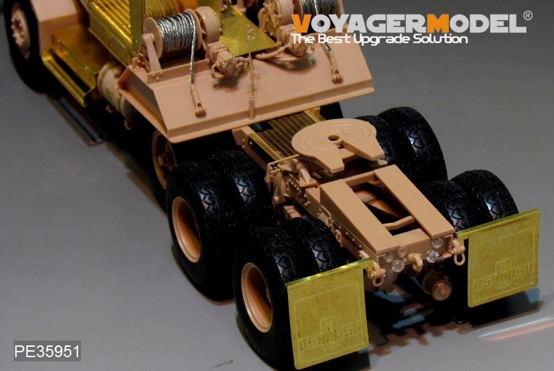 Voyager Model PE35951 Modern US Army M911 C-HET &amp;amp;M747 Heavy Equipment Semi-Trailer For MENG SS-013 1/35 – imagen 25