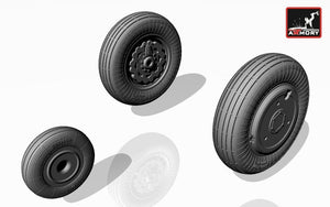 Armory Models AW72013 Yakovlev Yak-141 Freestyle wheels 1/72 – obrázek 4