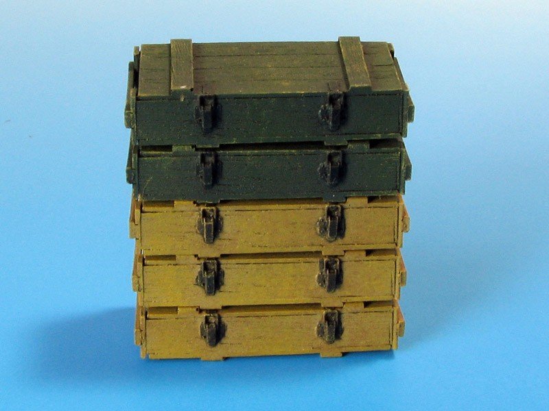Eureka XXL E-003 Set of 5 ammo boxes 1/35 – imagen 2