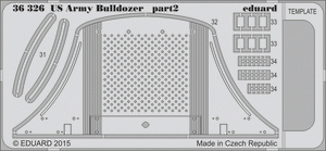 Eduard 36326 US Army Bulldozer MINIART 1/35 – zdjęcie 2