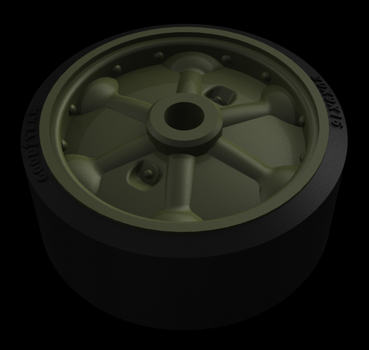 Panzer Art RE35-637 M4 “Sherman” Road wheels Pattern No7 1/35