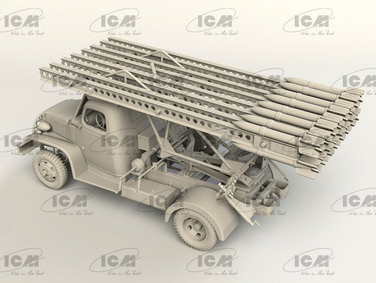 ICM 35596 BM-13-16 sur châssis G7107 avec équipage soviétique 1/35 – image 5