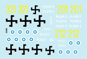 Star Decals 35-894 Finnish tanks in WW2 part 4 1/35 – immagine 3
