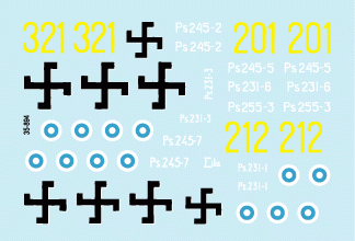 Star Decals 35-894 Finnish tanks in WW2 part 4 1/35 – immagine 3