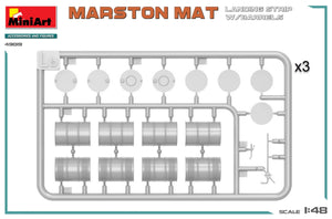 MiniArt 49019 MARSTON MAT LANDING STRIP w/BARRELS 1/48 – Bild 3