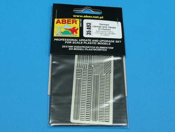 Aber 35A093 German clasps and clamps (2nd choice) 1/35 – Bild 3