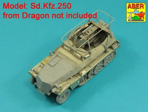 Aber 35L-169 Barrel for German MG34 rifle with armored cover 1/35 – image 14