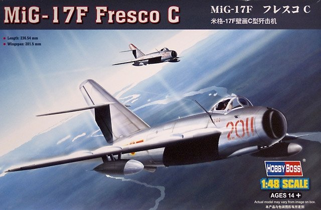 Hobby Boss 80334 MiG-17F Fresque C (1/48)